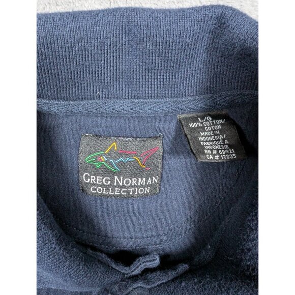 Denver Broncos Greg Norman Collection Polo Mens Large Blue Teamwear NFL Football - Picture 4 of 8
